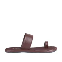 planet paaduks Paaduks Men's Vaana Brown Toe Ring Sandals image 2