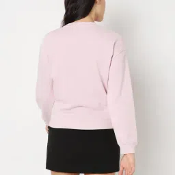 Vero Moda Lavender Graphic Print Sweatshirt image 3