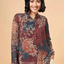 Marigold Lane Brown Printed Tunic-picture-13