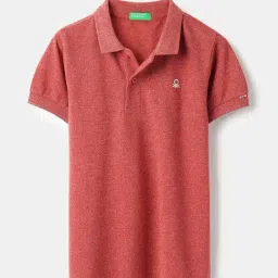United Colors Of Benetton Red Regular Fit Polo T-Shirt-picture-26