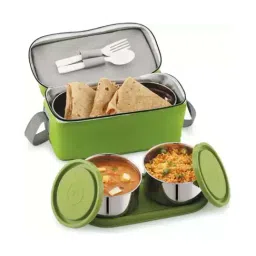 Magnus Green Stainless Steel Lunch Box Set-picture-41