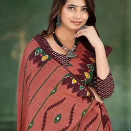 KSALIYA Multi Pure Cotton Sarees image 4