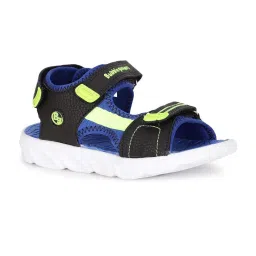 Bubblegummers by Bata Kids Blue & Black Floater Sandals image 2