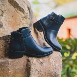 Yoho Women's Extra Coushioned Blue Booties-picture-30
