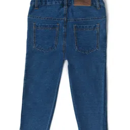 MiArcus Boys Navy Cotton Regular Fit Jeans image 2