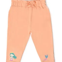 MiArcus Kids Peach & Green Regular Fit Pajamas image 2