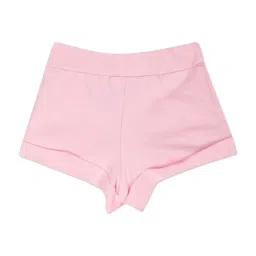 U.S. Polo Assn. Kids Pink Cotton Regular Fit Shorts image 2