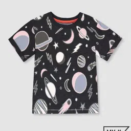 Mothercare Kids Dark Grey Printed T-Shirt-picture-30
