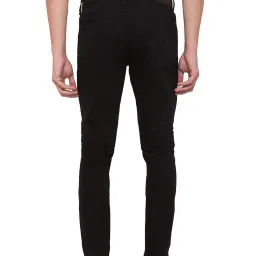 Spykar Black Slim Fit Lightly Washed Jeans image 2