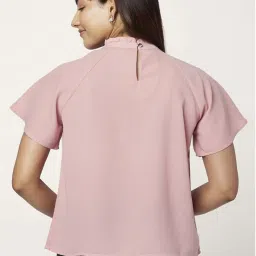 Annabelle by Pantaloons Dusty Pink Regular Fit Top image 2