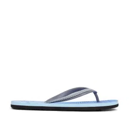 Carlton London Women's Blue & Grey Flip Flops image 2