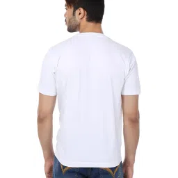 Weardo Red & White Cotton T-Shirt image 2