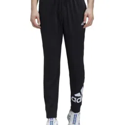 Adidas Black Cotton Regular Fit Sports Joggers-picture-45