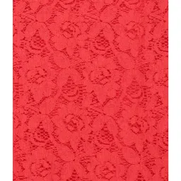 Under Fourteen Only Kids Red Lace Dress image 4