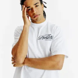 Decathlon White Regular Fit Printed Sports T-Shirt image 3