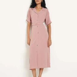 Annabelle By Pantaloons Ash Rose Regular Fit Dress-picture-26