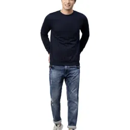 Rigo Navy Regular Fit Sweatshirt image 5