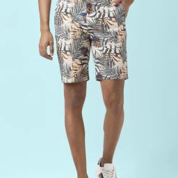 People by Pantaloons Multi Cotton Regular Fit Printed Shorts-picture-16