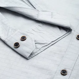 Majestic Man Slim Fit Checked Casual Shirt image 3