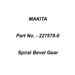 Makita Spiral Bevel Gear Size 37 mm Suitable For MT90, Part No 227578-0-image-28