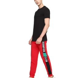 Forever 21 Red Mid Rise Striped Joggers image 5