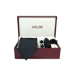 Axlon Men Paisley Tie, Cufflinks & Pocket Square Accessory Gift Set image 5