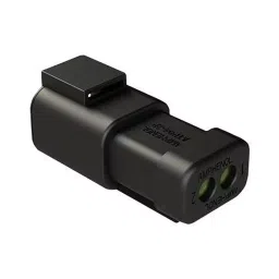 AMPHENOL SINE/TUCHEL AUTOMOTIVE HOUSING, RCPT, 2POS, 25A, BLK, ATP04-2P-MM01BLK-picture-34