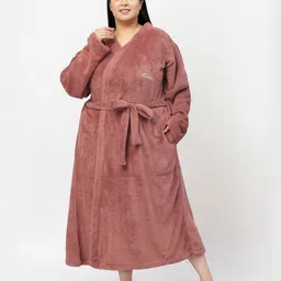 KLOTTHE Bath Robe With Belt-picture-33