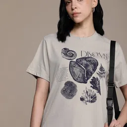 The Roadster Life Co. Printed Drop-Shoulder Sleeves Boxy T-shirt-image-27