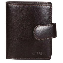 SASSORA Brown Casual Leather Rfid Bi-Fold Wallet for Men-picture-10