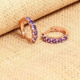 The Real Effect London Silver Hoop Earrings for Women-picture-16