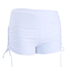 alvivi Women's Sporty Adjustable Ties Swim Briefs Boy Leg Fully Lined Bikini Bottoms Board Shorts image 5