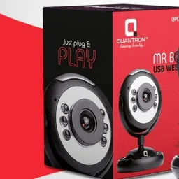 Quantron QPC-1010, MR. BOSS USB Webcam 6 Light Camera. Webcam (Black and White) image 2