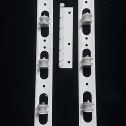 Purnima Marketing Luxury Roof Mount Pulley 1 Wall Holder 2 Ceiling Holders and Screws Kit for Ceiling Clothes Hanger for 6 Pipes image 3