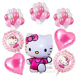 Bubble Trouble Hello Kitty Party - Pack of 45 Balloons-picture-39