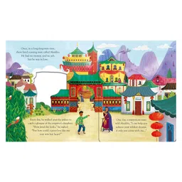 usborne Peep Inside A Fairy Tale Aladdin Book - English image 2