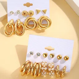 Shining Diva Fashion Contemporary Studs Earrings-picture-37