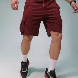 MADSTO Men Striped Cargo Shorts-picture-12