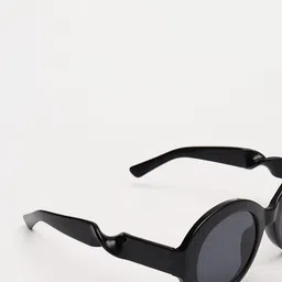 PELLE LUXUR Unisex Oval Sunglasses with UV Protected Lens PL25GS274 image 5