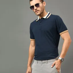 THE BEETEL HOUSE Polo Collar Cotton Pockets T-shirt image 5