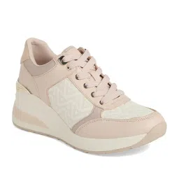 Aldo Women's Off White Sneakers image 2