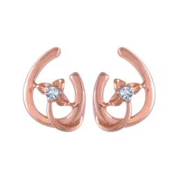 P.C. Chandra Jewellers 14 kt Gold & Diamond Earrings-picture-17