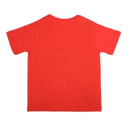 Harry Potter Boys Red Printed Round Neck T-shirt image 2