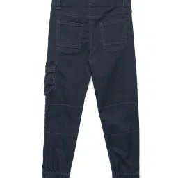 Under Fourteen Only Kids Dark Grey Solid Pants image 2