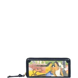 Hidesign The Art Gallery Yellow & Navy Leather Gift Box image 2