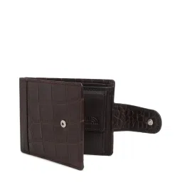 Teakwood Leathers Brown Casual Leather Bi-Fold Wallet For Men image 2