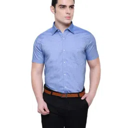 Southbay Blue Regular Fit Shirt-image-19