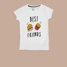 Pantaloons Junior White Cotton Printed T-Shirt-picture-22