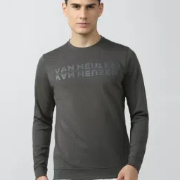 Van Heusen Grey Regular Fit Printed SweatShirt-picture-37