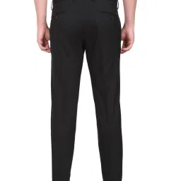 Arrow Black Regular Fit Trousers image 2